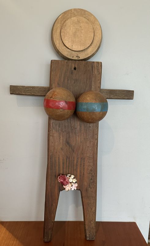 Ladies 1 — assemblage by Charly Weir, Ladies series