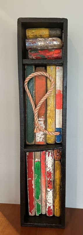 Maine Folk Art 2 — assemblage by Charly Weir, Maine Folk Art series