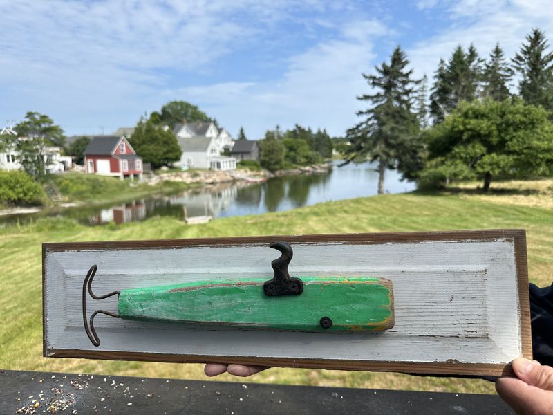 Maine Folk Art 13 — assemblage by Charly Weir, Maine Folk Art series