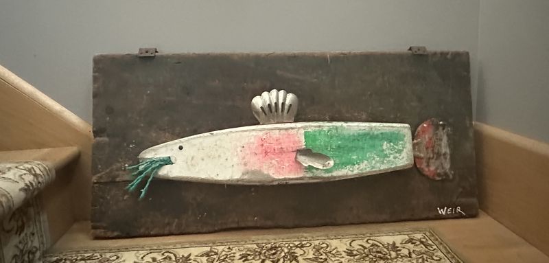 Maine Folk Art 23 — assemblage by Charly Weir, Maine Folk Art series