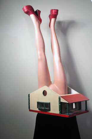 Ladies 23 — assemblage by Charly Weir, Ladies series