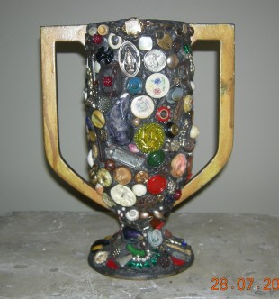 Maine Folk Art 39 — assemblage by Charly Weir, Maine Folk Art series