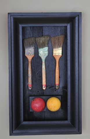 Boxes & Constructions 19 — assemblage by Charly Weir, Boxes & Constructions series